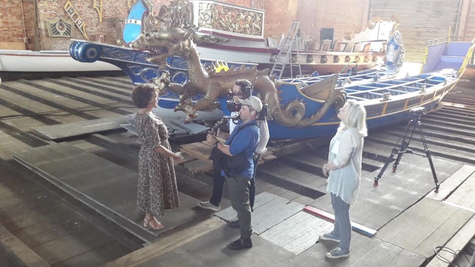 NBC Today Filming At The Arsenale